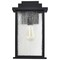 Nuvo Sullivan 1-Lgt Large Wall Lantern - Matte Black / Clear Seeded Glass 60/7376 - alternate 3